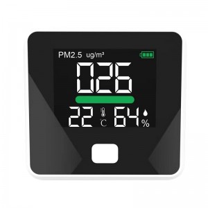 Dienmern DM103B Detector de calidad del aire PM2.5 Portabilidad monitor de calidad del aire interior